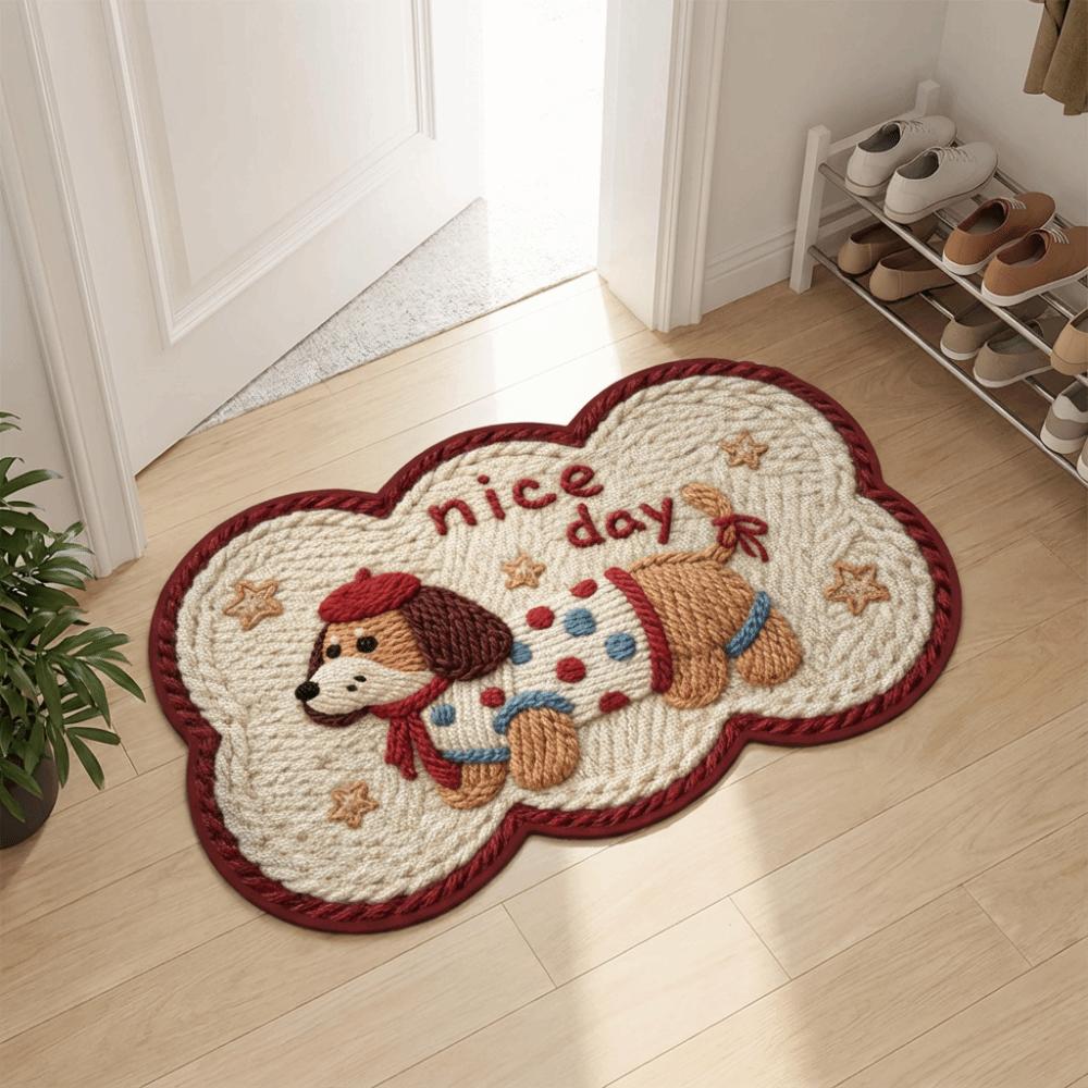 Non-slip Backing Doormat 40*60cm Floor Protection Mat Durable Carpets  Home Decoration