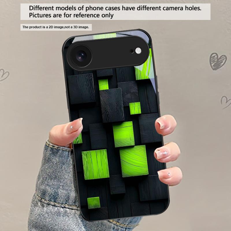 

Animal Footprint Stone For iPhone 17 Air 16 E 15 Plus 14 Pro Max 13 12 mini 11 5 6 7 8 Plus XR XS Max SE Black Glass Phone Case iPhone 16