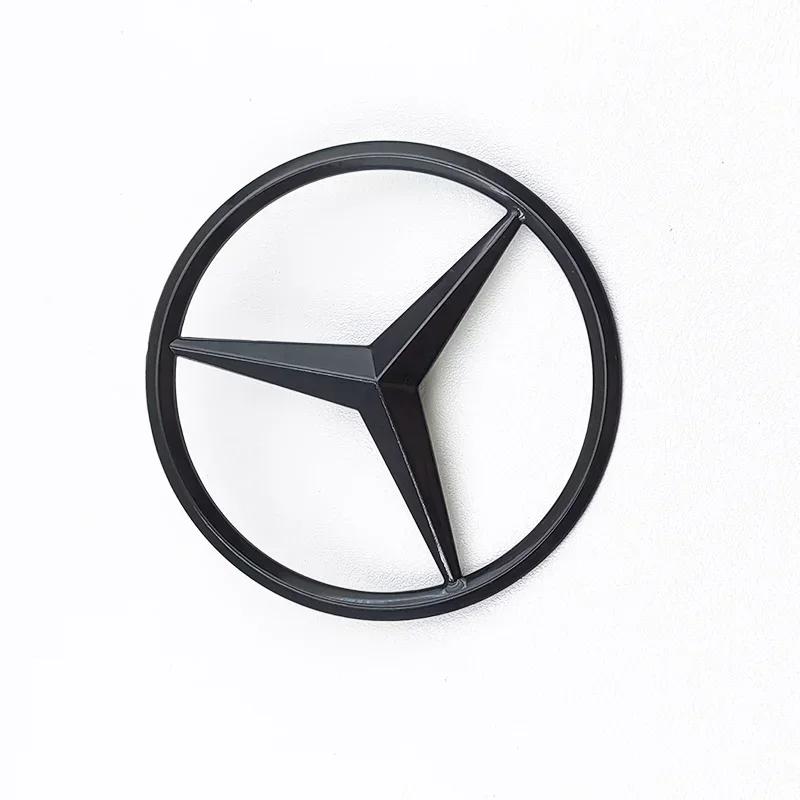 Gloss Black ABS Car Emblem Kit GLB35 AMG Turbo 4matic Letter Rear Star Sticker For Mercedes Benz GLB35 AMG X247 Accessories