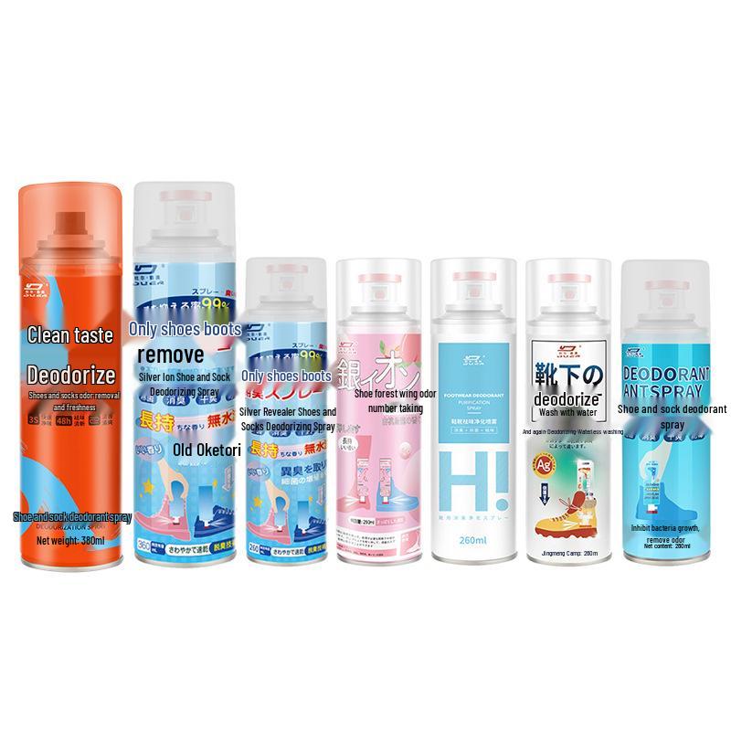 Sneaker & Shoe Deodorizing Spray - Odor Remover & Disinfectant for Shoes, Socks, and Cabinets