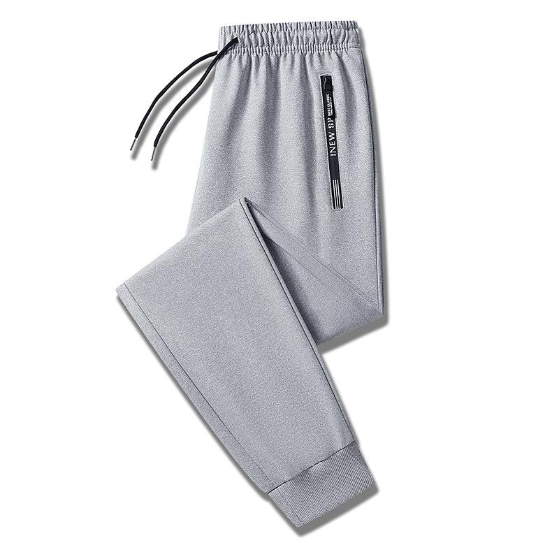Men's Spring and Autumn Winter New Long Pants, Straight Loose Sports Bathroom Pants, Simple and Versatile Casual Pants for Men