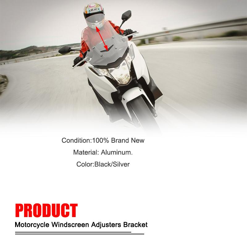 Fit For HONDA FORZA750 Motorcycle Accessories Windscreen Adjusters CNC Windshield Bracket Forza 750 Forza750 2021 2022