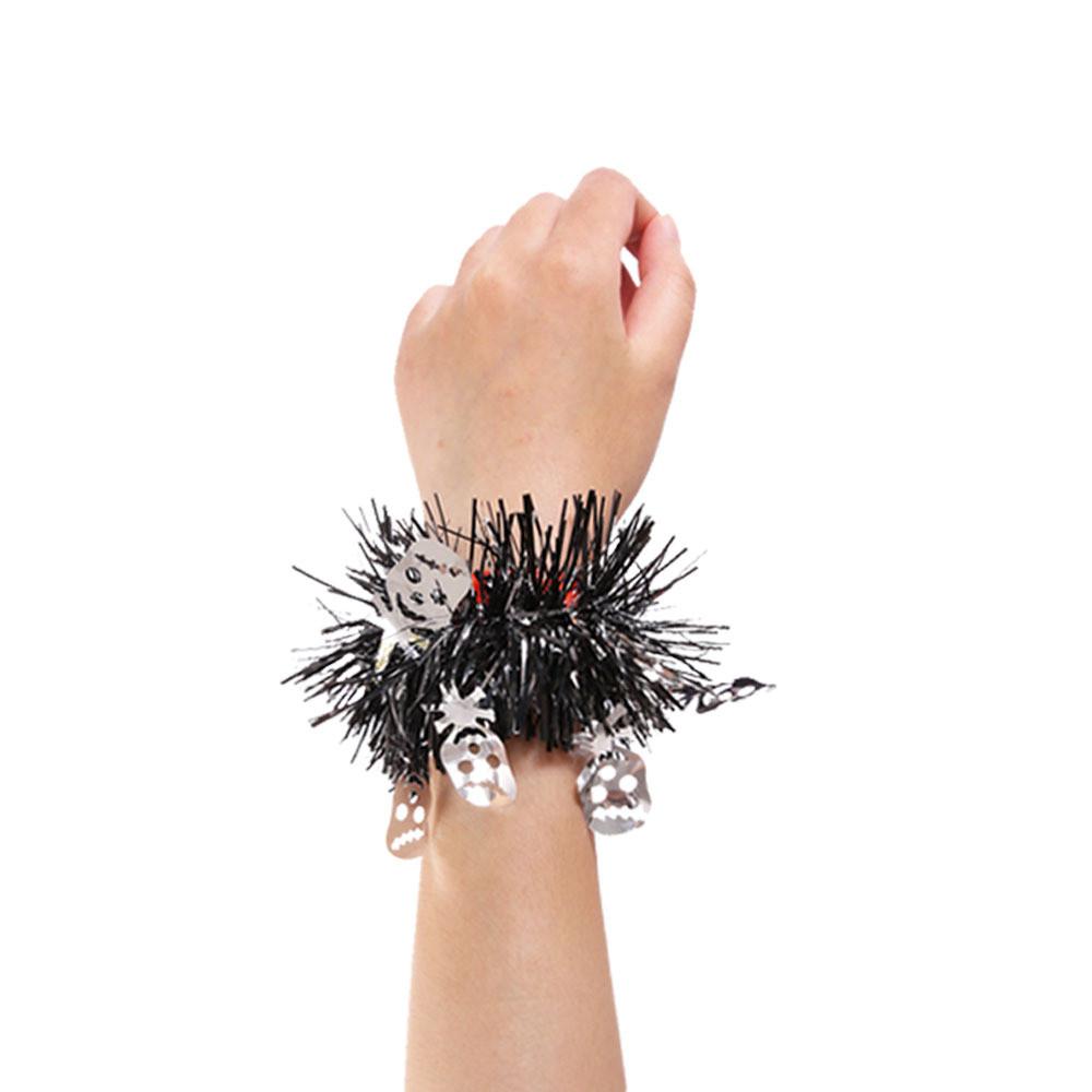 Halloween Creative Decoration Wristbands Featuring Pumpkin And Bat Designs Parties For