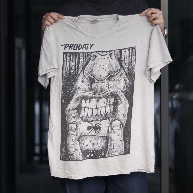 Классическая Унисекс Футболка The Prodigy Унисекс S-5XL F058 XXXL