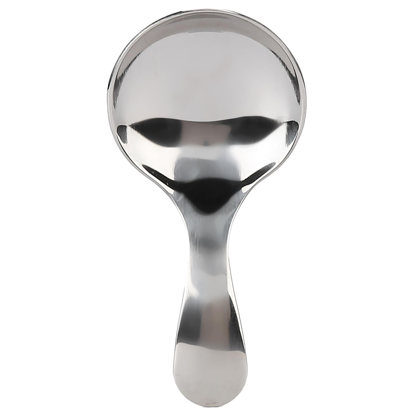 

Stainless Steel Scoop Multifunctional Short Handle Ice Cream Sugar Tea Salt Coffee Spoon