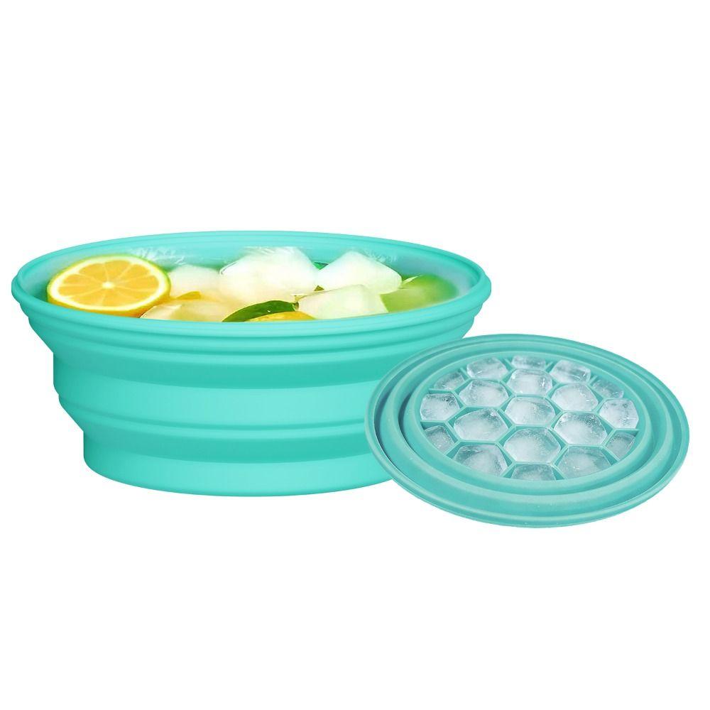 Foldable Face Ice Bath Bowl Silicone Face Dipping Bowl New Skincare Washbasin  for Women Girls