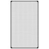 Moustiquaire pour fenêtre - Maison Exclusive - Magnétique - 80 x 140 cm - Fibre de verre anthracite