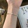 Star Silver Trendy Fragment Bracelet Elegant Beaded Design Perfect For Gift