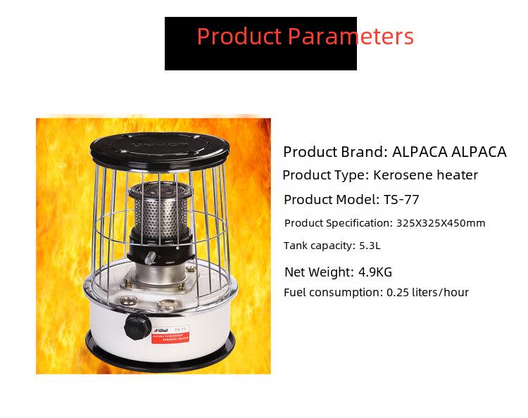 Portable Kerosene Heater: Multifuel Hand Warmer & Stove for Home Use