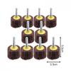 10pcs Flap Wheel Electric Drill Emery Cloth Grinding