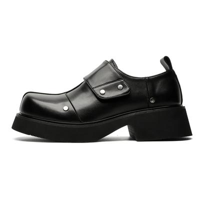 Fashion Platform Increase New Men's Dress Leather Shoes High Classic Comfortable Slip On Business Shoes Fashion Casual Wedding Party