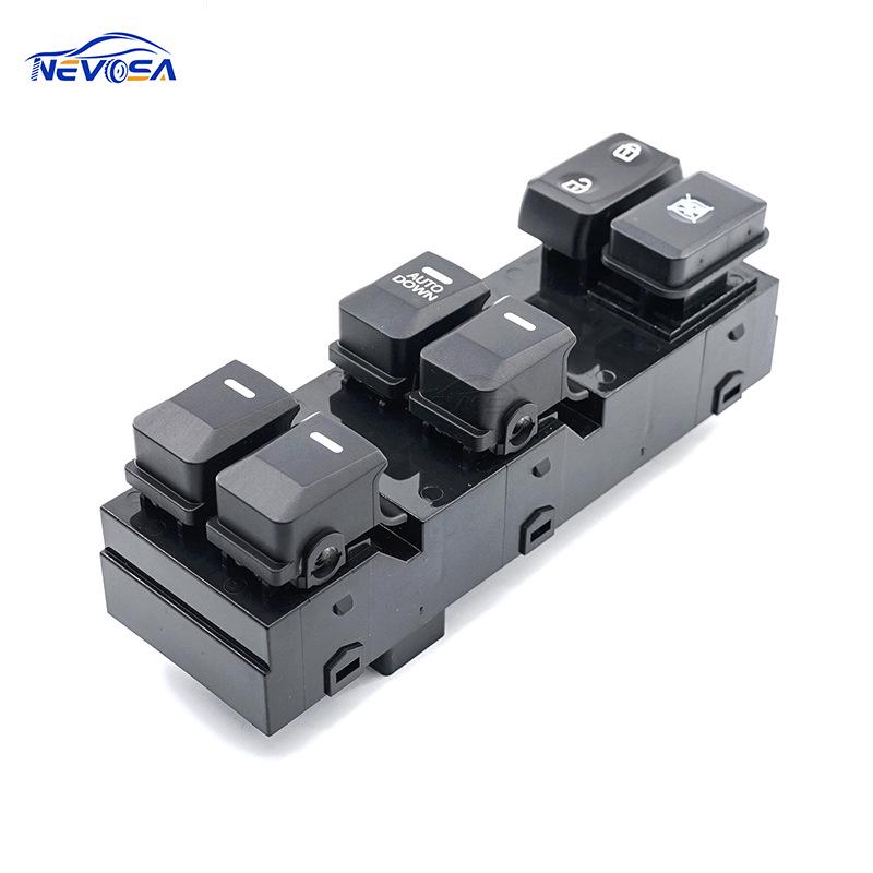 Power Window Button Switch for 10-16 Hyundai Sport Edition, 93570-3W400.