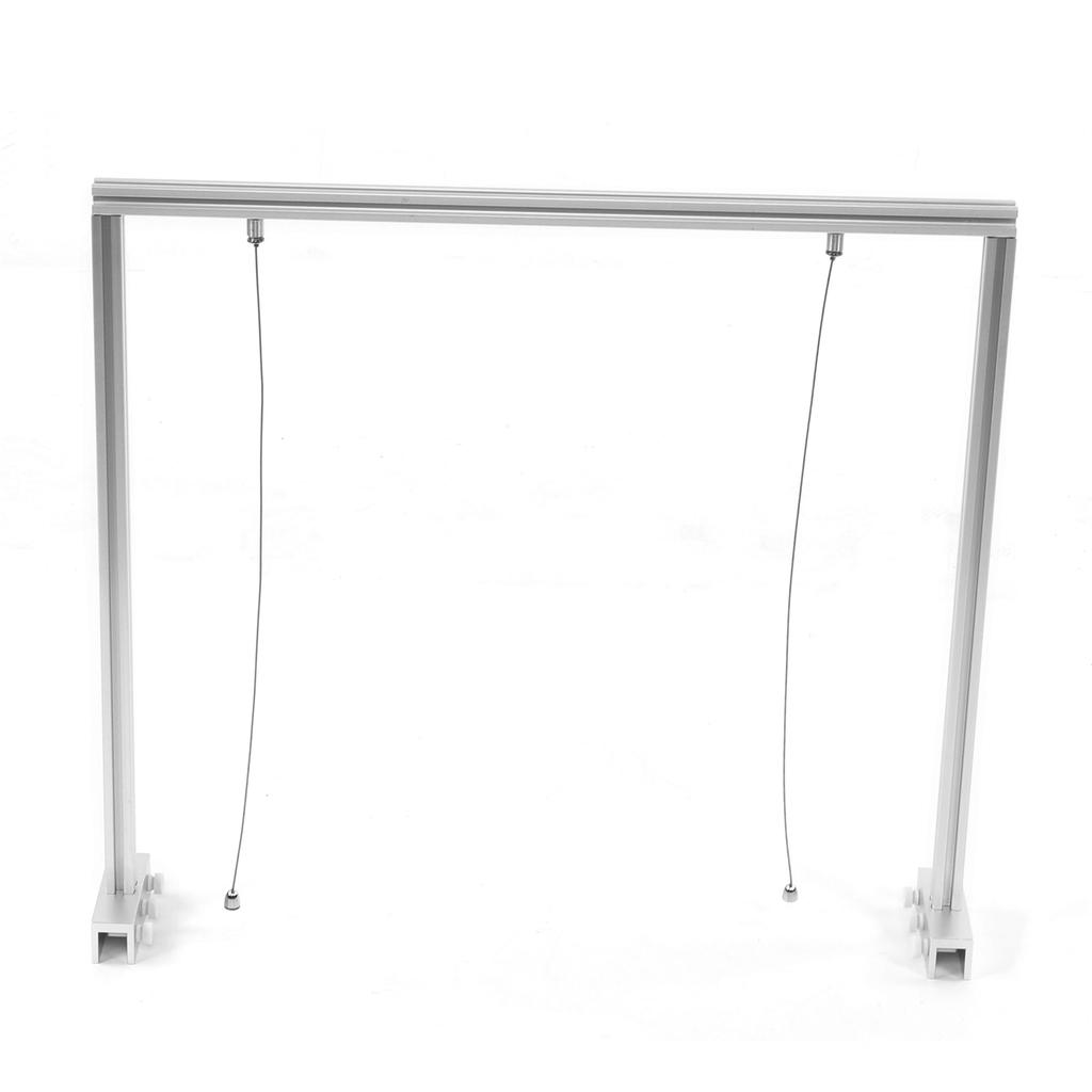 Reptile Lamp Stand Adjustable Aluminium Alloy Hanging Lamp Holder for Turtle Tank Fish Tank
