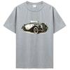 Classic Car Tops T Shirt Classic Car Pattern TShirt For Unisex Creative Graphic Clothing Oneck Custom Printed Cotton Tshirt
