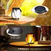 Dancing Flame Solar Lantern Rechargeable Outdoor Lights New Solar Flame Lights  Yard Decor