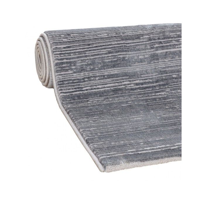 Living Room Rug - Mani Textile - LIMA 5050 - 160x230 - Grey - Modern