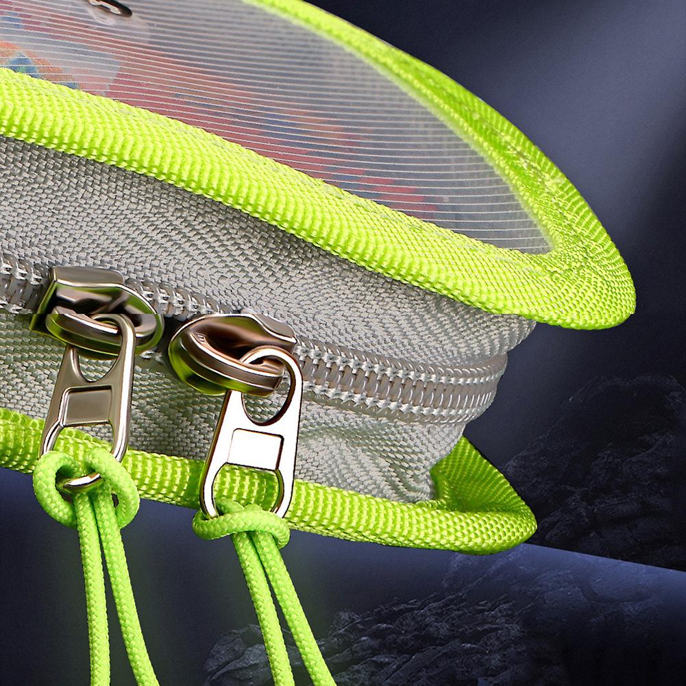 6 Grid Fishing Lure Wrap Transparent Hook Storage Case Fishing Hook Cover for Fresh Water and Saltwater