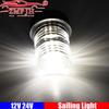 ZMFJH 12V24V Grün Rot Weiß LED Bootsnavigationslicht Yacht Marine Ankerlicht Segelsignalleuchte Für Marineboot Yacht