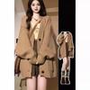 Soft Waxy Lazy Autumn and Winter, New Loose Coat Wear Top Knitted Sweater Women's Lazy Style Cardigan