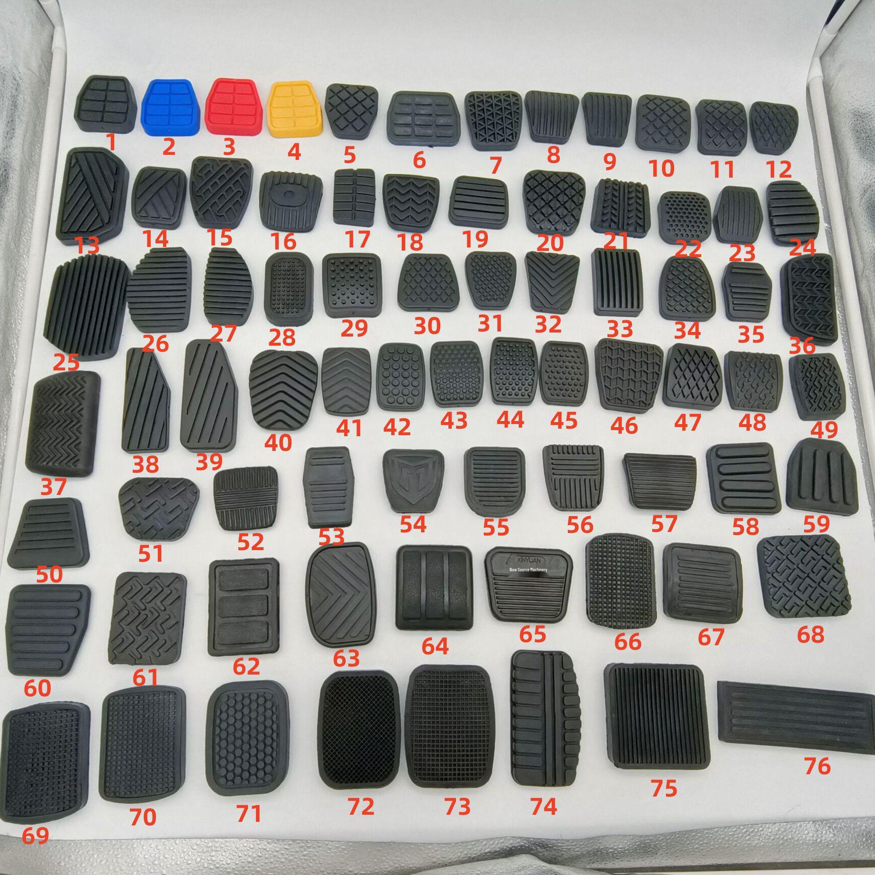 

Резиновые накладки на педали тормоза, газа и сцепления Volkswagen Golf Kangsen