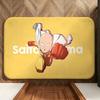 anime O-One-Punch M-Man Floor Mat Soft Flannel Floor Mat  Suitable for Entryways, Living Rooms, Bedrooms, and Bathrooms