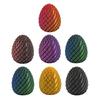 Twist Fidget Dragon Egg Figurine 3D Printed Spiral Dragon Egg Toy Rotating Fidget Puzzle Toy for Stress Relief Easter Basket Stuffers