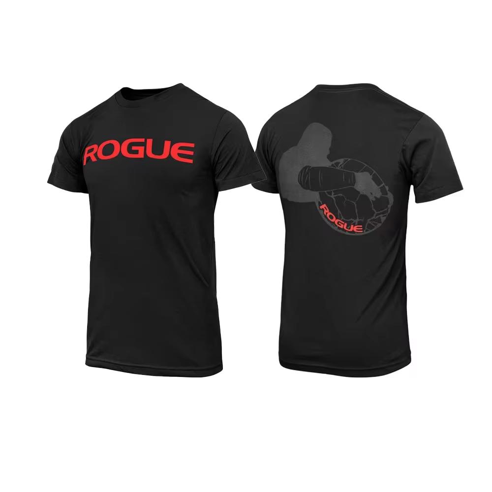 Rogue Unisex Kurzarm T-Shirt Amerikanische Street Sportbekleidung Lässige Mode 2026 Heißer Verkauf Bequemes Baumwoll-T-Shirt Herren Damen Oberteile