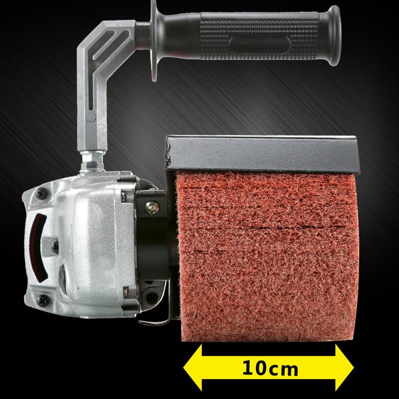 1400W Industrial Burnishing Power Tool Stainless Steel Metal Wire Drawing Machine Multi Functional Electric Polisher