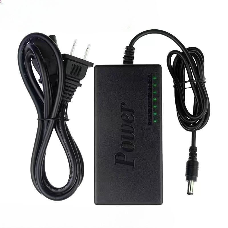 

AC DC Универсальный регулируемый адаптер для ноутбука 96 Вт светодиодное зарядное устройство Регулируемый блок питания DC 12 В 15 В 16 В 18 В 19 В 20 В 24 В 4-5 А адаптер