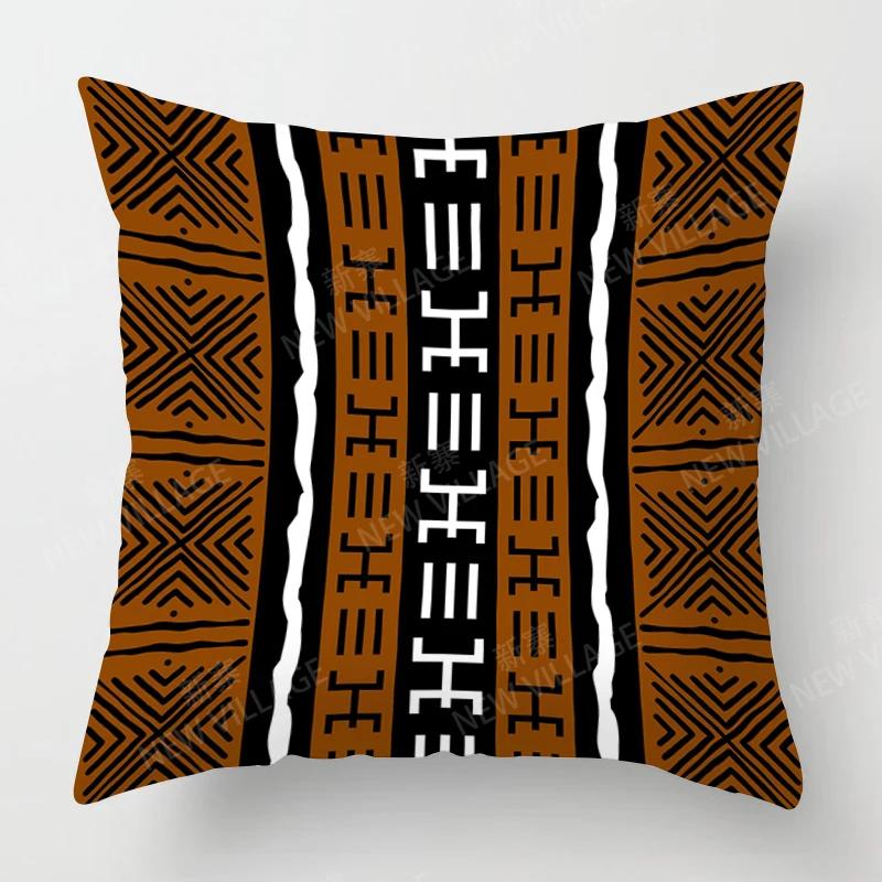 Nordic Fall Home Decor Throw Pillowcase Sofa Cushion Cover Modern 45x45cm 45*45 50x50 60x60cm 40x40 Boho Living Room Aesthetics