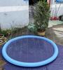 PVC Letter Dolphin Sprinkler Pad for Kids & Pets - Outdoor Water Play Mat