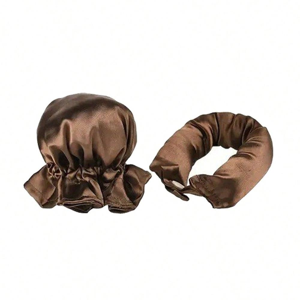 2/4/6pcs Heatless Hair Rollers Set with Satin Caps No Heat Curling Rods Heatless Curls  Sleeping Curl Bar Wave Hair Styling Tool