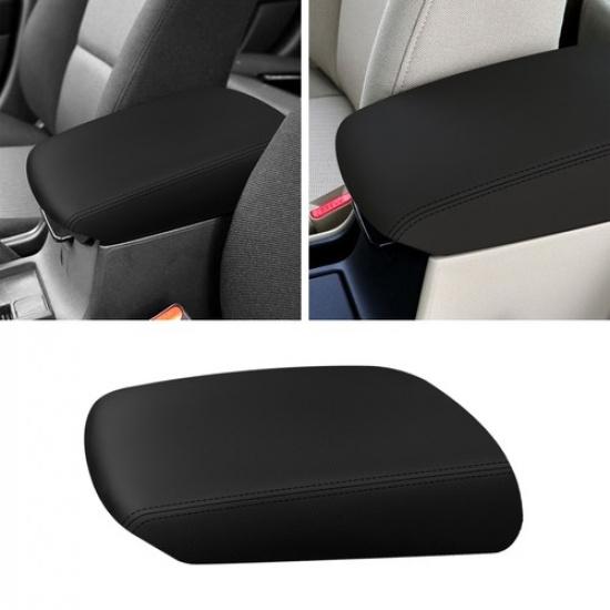 Кожаная синтетическая крышка подлокотника центральной консоли для Mazda 3 06-12 Черная