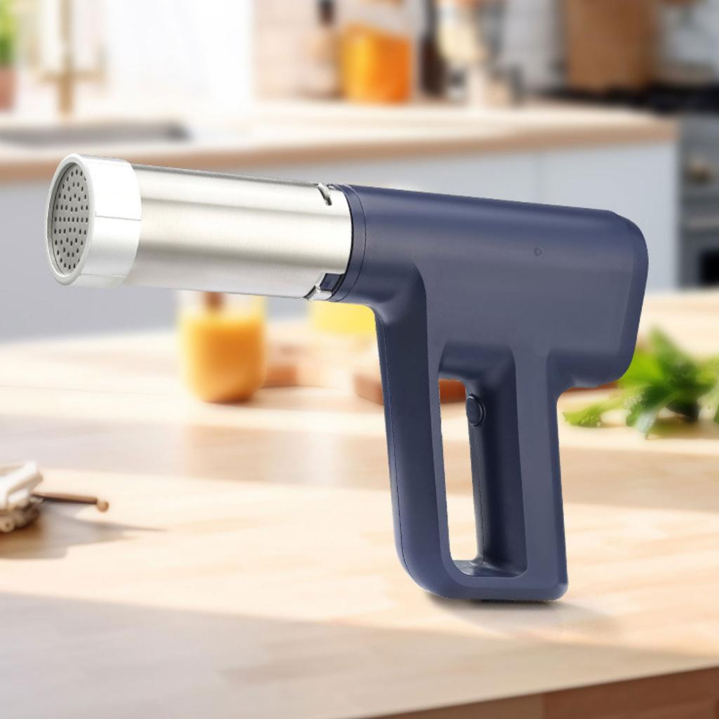 Electric Noodle Press Blue Multifunctional Portable Automatic Cordless Rechargeable Handheld Electric Noodle Maker for Home