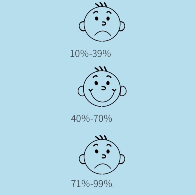 Moisture Meter Monitor Wireless for Smart Temperature Gauge Mini Hygrometer Thermometer LCD Digital Screen Thermometer