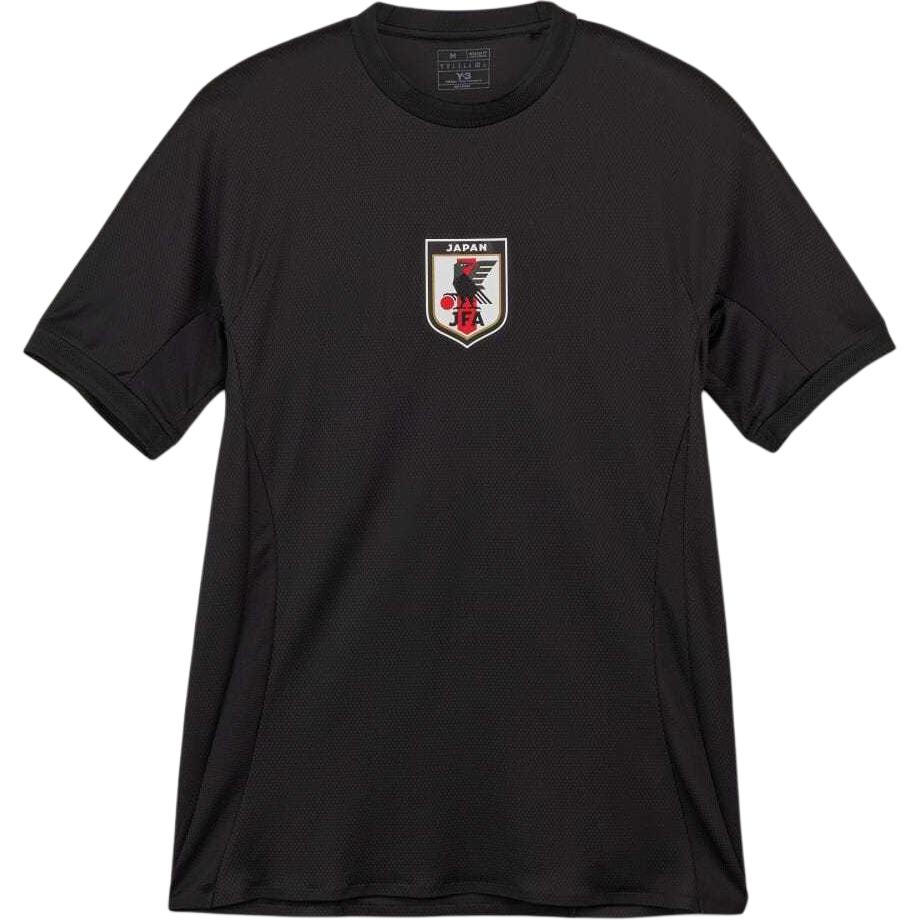 

Y-3 X JFA Collaboration SS24 Logo Print Short Sleeve Football Shirt Men tops Black IW7390 M