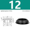 High-Temp Resistant Silicone Rubber Stopper with Card Slot Sealing Cap