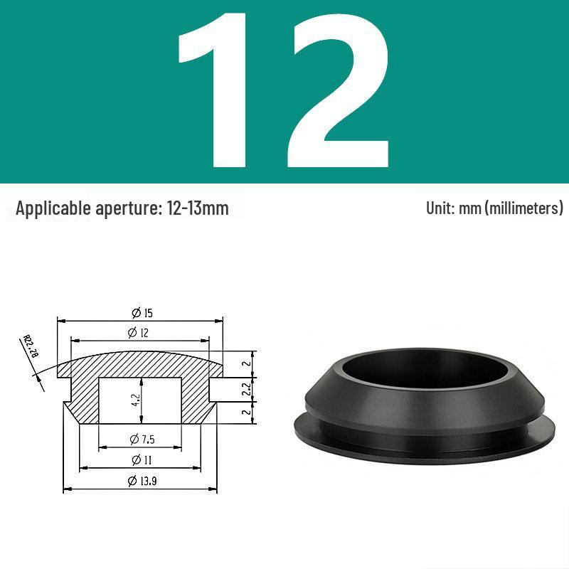 High-Temp Resistant Silicone Rubber Stopper with Card Slot Sealing Cap