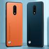 Luxury PU Leather Case For OnePlus 7 Back Cover Matte Silicone Shockproof Full Protection Phone Case For One Plus 7 OnePlus7