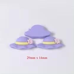 Lovely Summer Beach Vacation Flat Back Resin Cabochons Artificial Model Style Fairy Themed Souvenir Charms