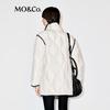 MO&Co. Women's Collared Duck Down Puffer Jacket