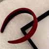 Headband For Women Girls Vintage Velvet Hair Band Korean Version Hair Hoop Elegant Headdress 2025 Popular Gifts