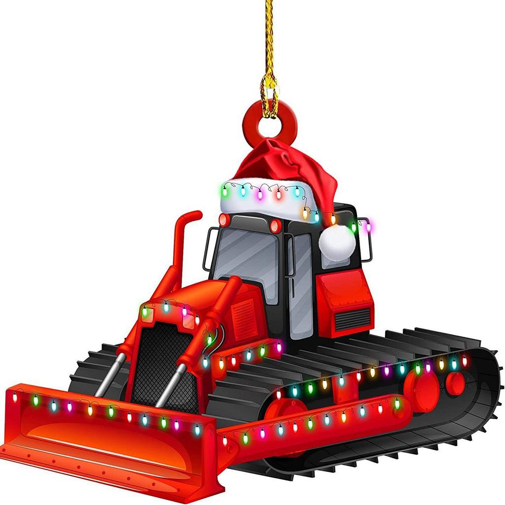 Weihnachtsbaum-Hängebuch-Acryl-Dekoration