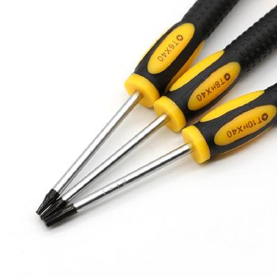 1/7ks Torx Sada šroubovákových bitů T3 T4 T5 T6 T7 T8 T10 Mini šestihranný šroubovák Herní konzole Rukojeť Demontáž Nástroje pro opravu