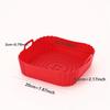Silicone Air Fryers Oven Baking Tray Reusable Airfryer Pizza Pan Accessories Airfryer Non-stick Silicone Liner Kitchen Gadgets