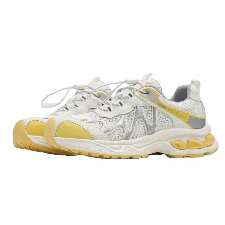 Dad Shoes Girl 2025 Autumn New Mesh Breathable Platform Jogging Shoes White Height Increasing Casual Sneakers