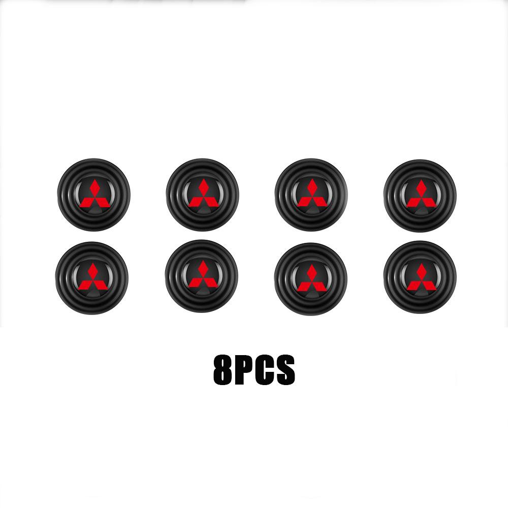 4/8/12/20Pcs Car Door Shock Absorber Pads Protect Accessories For Mitsubishi 9 X EX ASX L200 Colt Outlander Pajero Lancer Cross