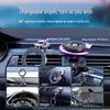 Dual-Fold Rotating Magnetic Car Dash Phone Holder