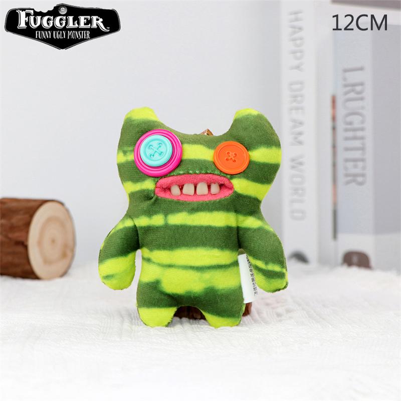 Originální Fuggler Monstrum s ošklivými zuby Plyšové hračky Vtipný Fugguler Širokooké monstrum Šílený králík Humph Vyplněné plyšové panenky Dárky