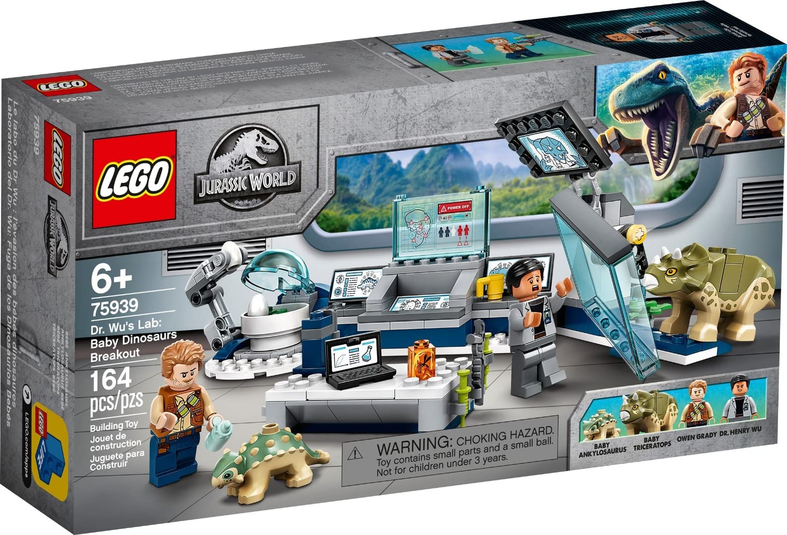 LEGO Jurassic World Dr. Wu`s Lab: